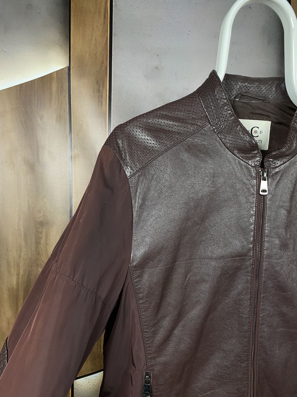 Cerruti 1881 🐊Lather Jacket Cerruti 1881 Path Logo Size 50🐊 Size US M / EU 48-50 / 2 - 6 Thumbnail