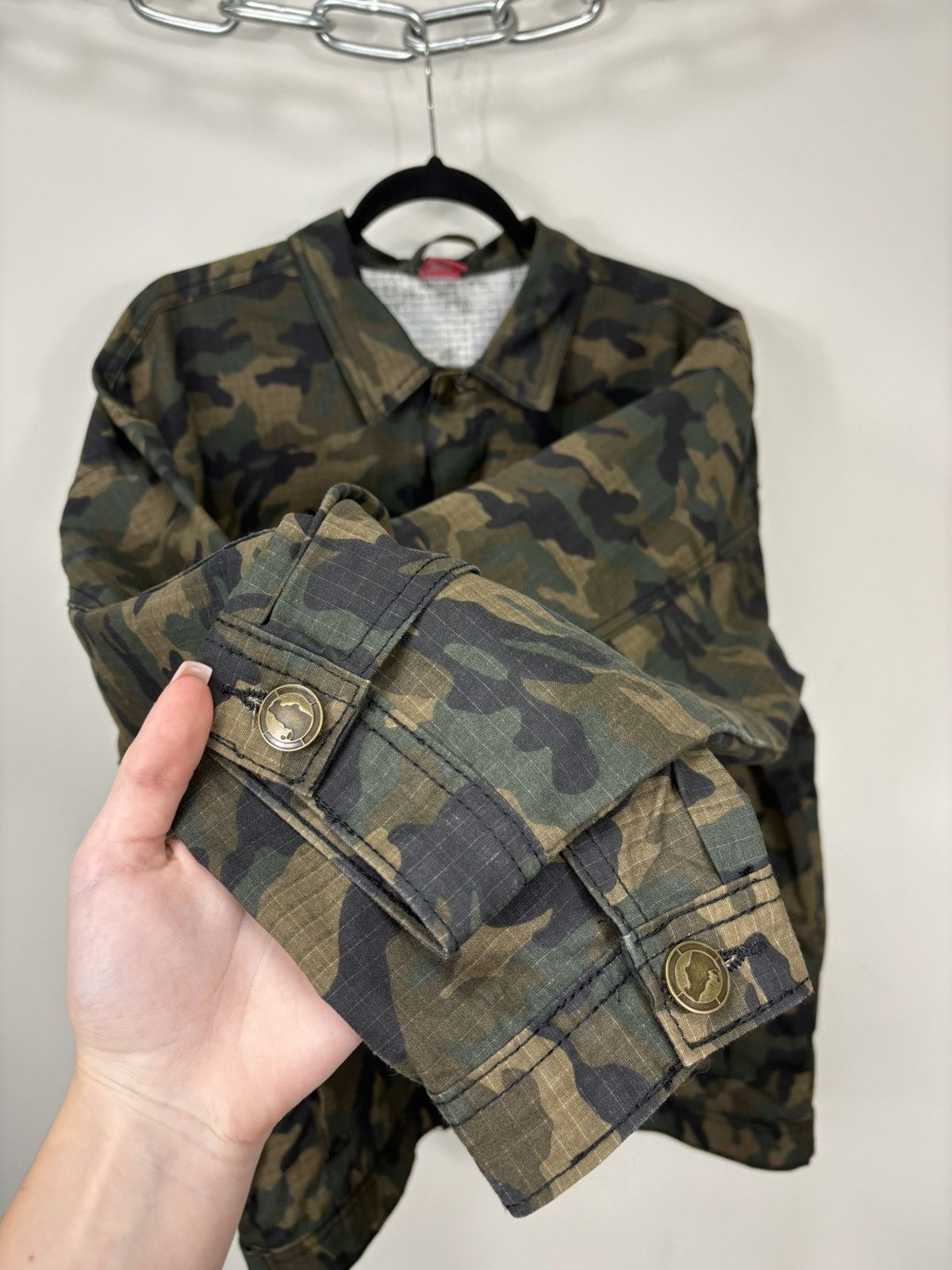 Ecko Unltd. Vintage Ecko Unltd. Y2K Embroidered Logo Hype Camo Jacket Size US L / EU 52-54 / 3 - 4 Thumbnail