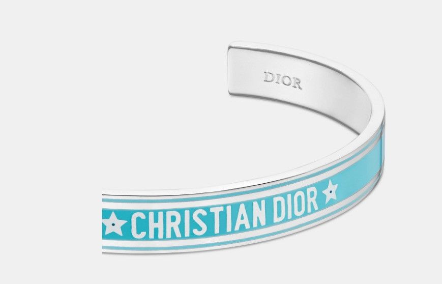 Dior o1w1db11224 Size: OS / Code Bangle in Silver & Turquoise Size ONE SIZE - 3 Thumbnail