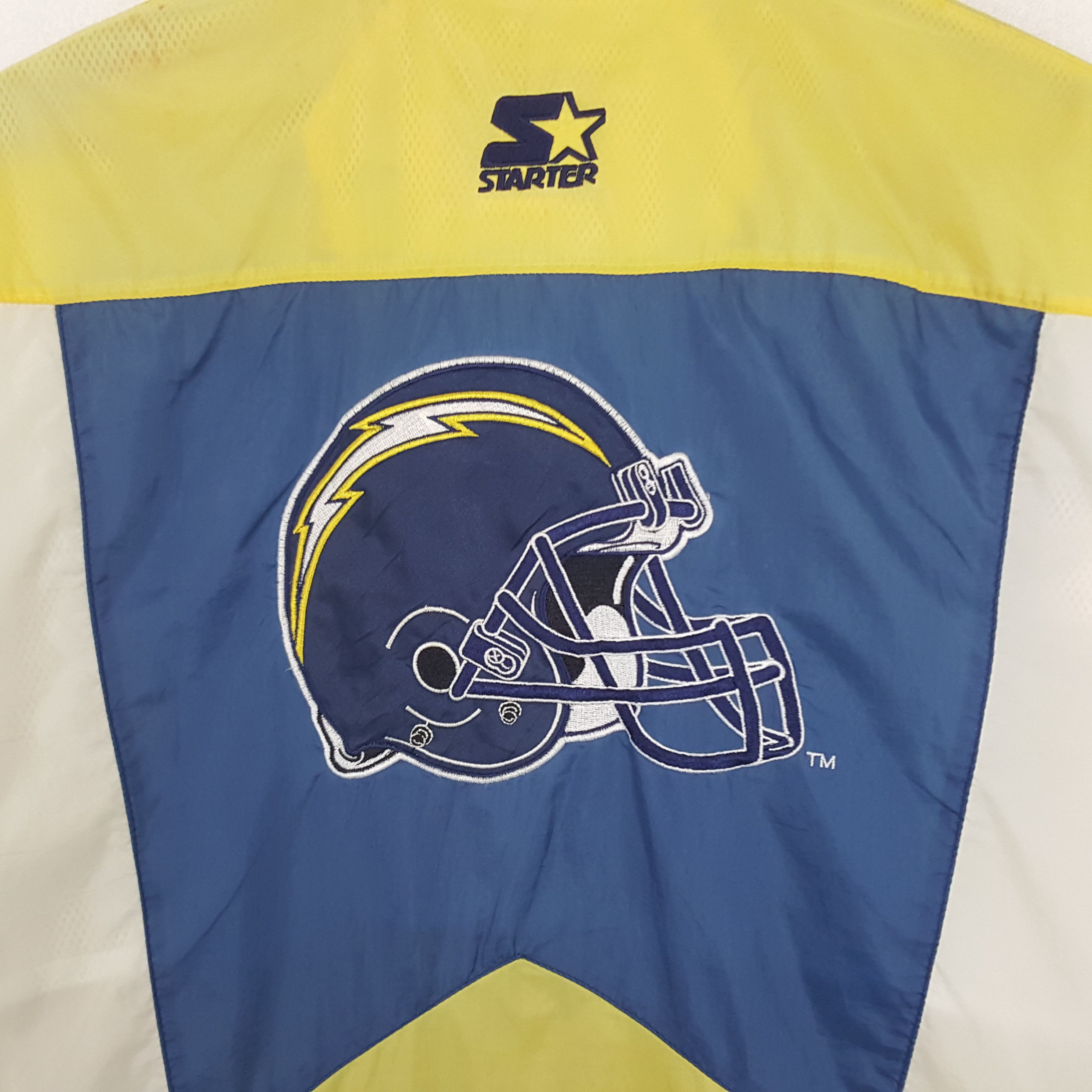 NFL × Starter × Vintage Vintage NFL Chargers by Starter Windbreaker Jacket Size US M / EU 48-50 / 2 - 2 Thumbnail
