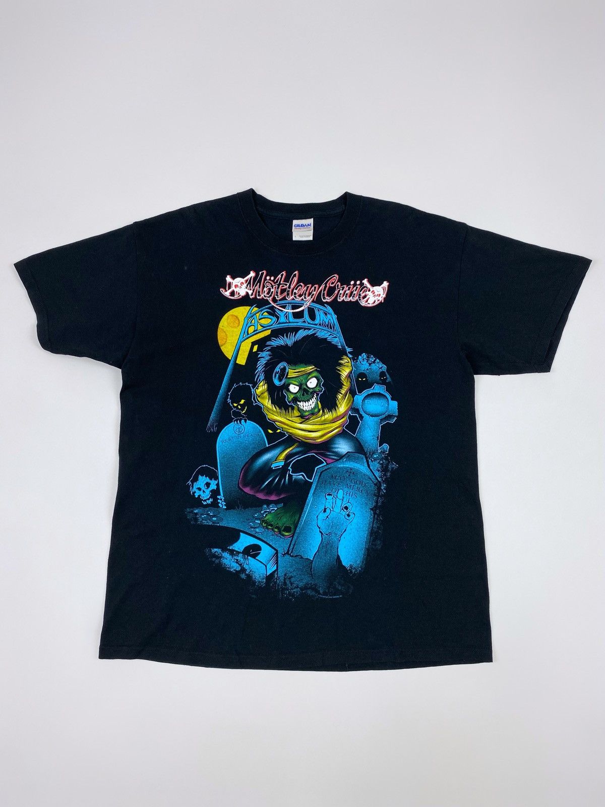 Band Tees Y2K Mötley Crüe Dr. Feelgood Asylum Zombie Graphic Tee Size US L / EU 52-54 / 3 - 1 Thumbnail