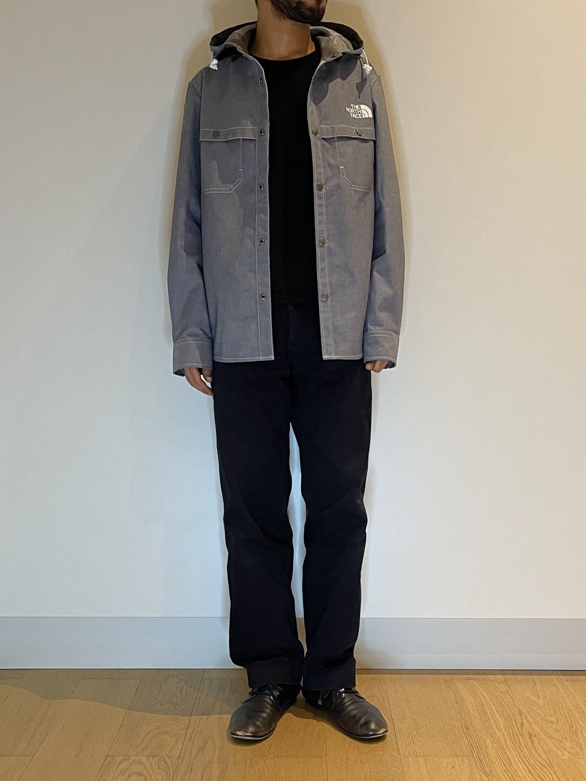 Junya Watanabe × The North Face Junya Watanabe The North Face FW18 Denim Effect Jacket Shirt Size US S / EU 44-46 / 1 - 4 Thumbnail