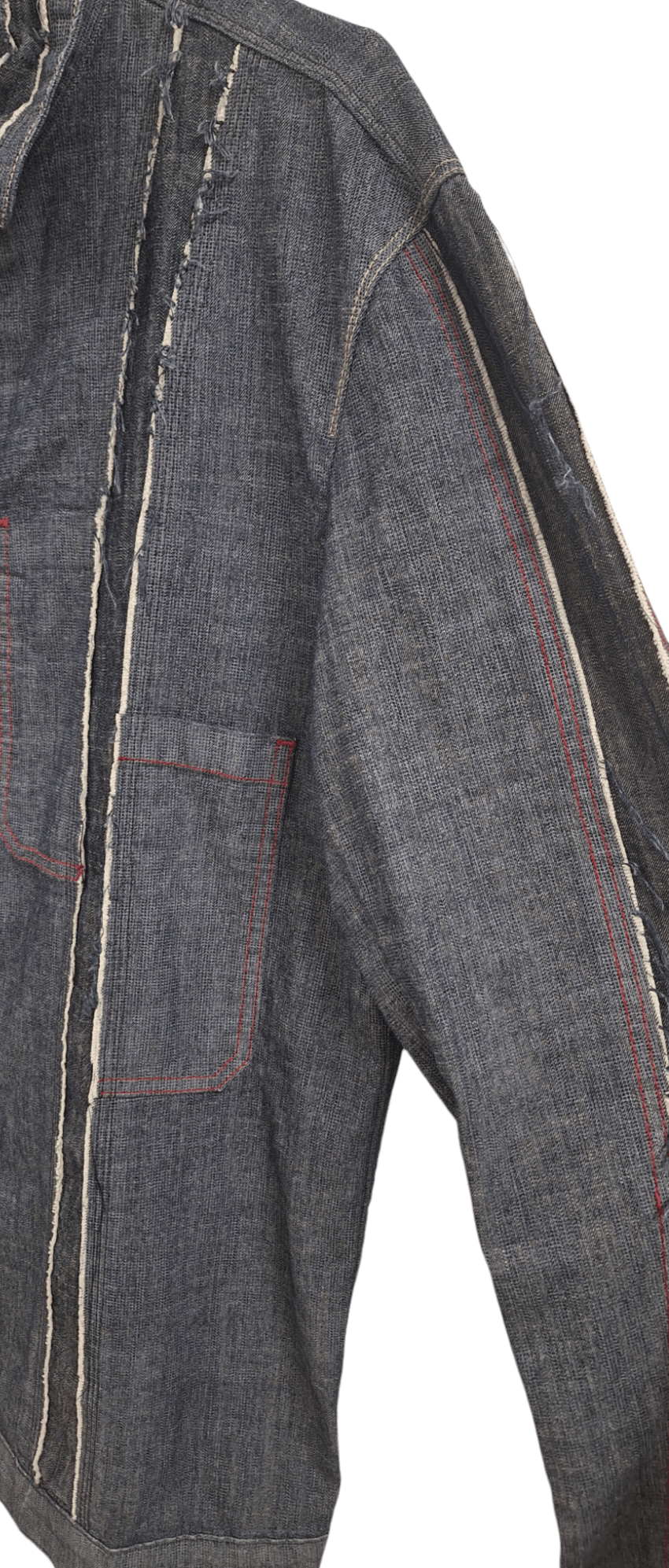 Marithe + Francois Girbaud Vintage Marithe Francois Girbaud Denim Jacket Size US L / EU 52-54 / 3 - 3 Thumbnail