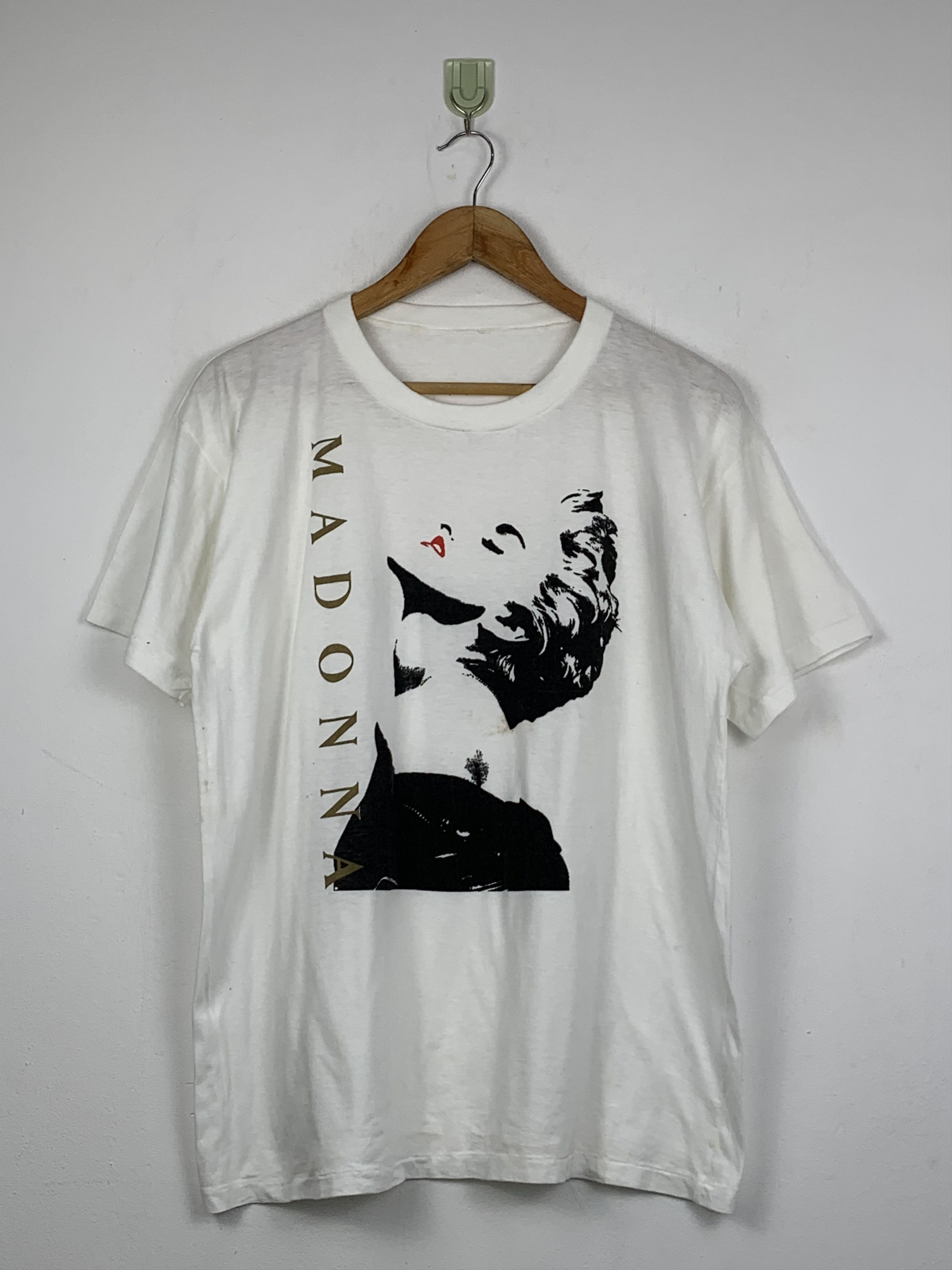 Vintage 90s Madonna Paper Thin T Shirt TA0310