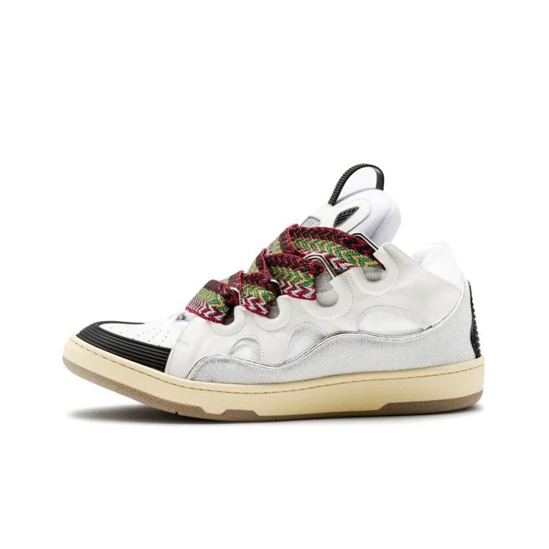 Lanvin o1w1db11124 Curb Low Top Sneakers in Multicolor Size US 9 / EU 42 - 6 Thumbnail