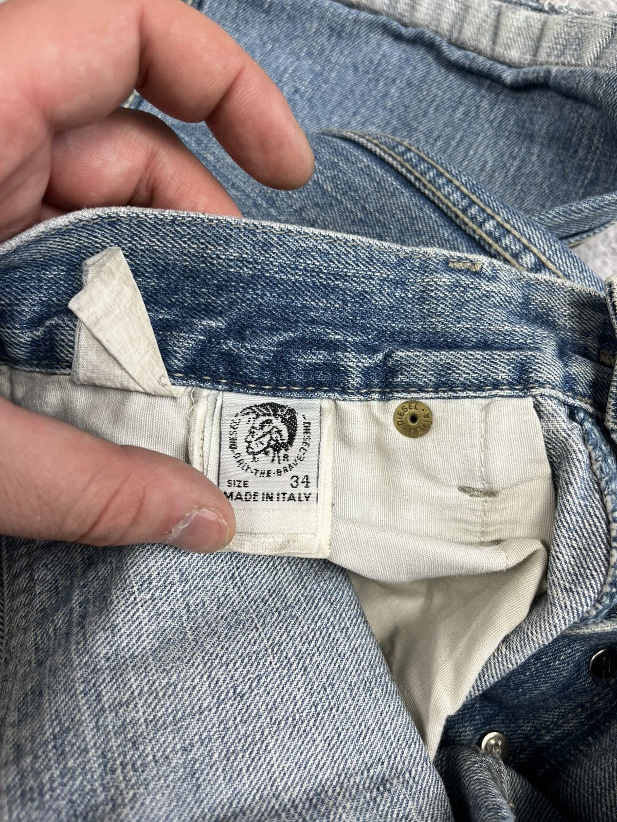 Diesel Diesel denim pants vintage 90s size 34 Size US 34 / EU 50 - 11 Thumbnail