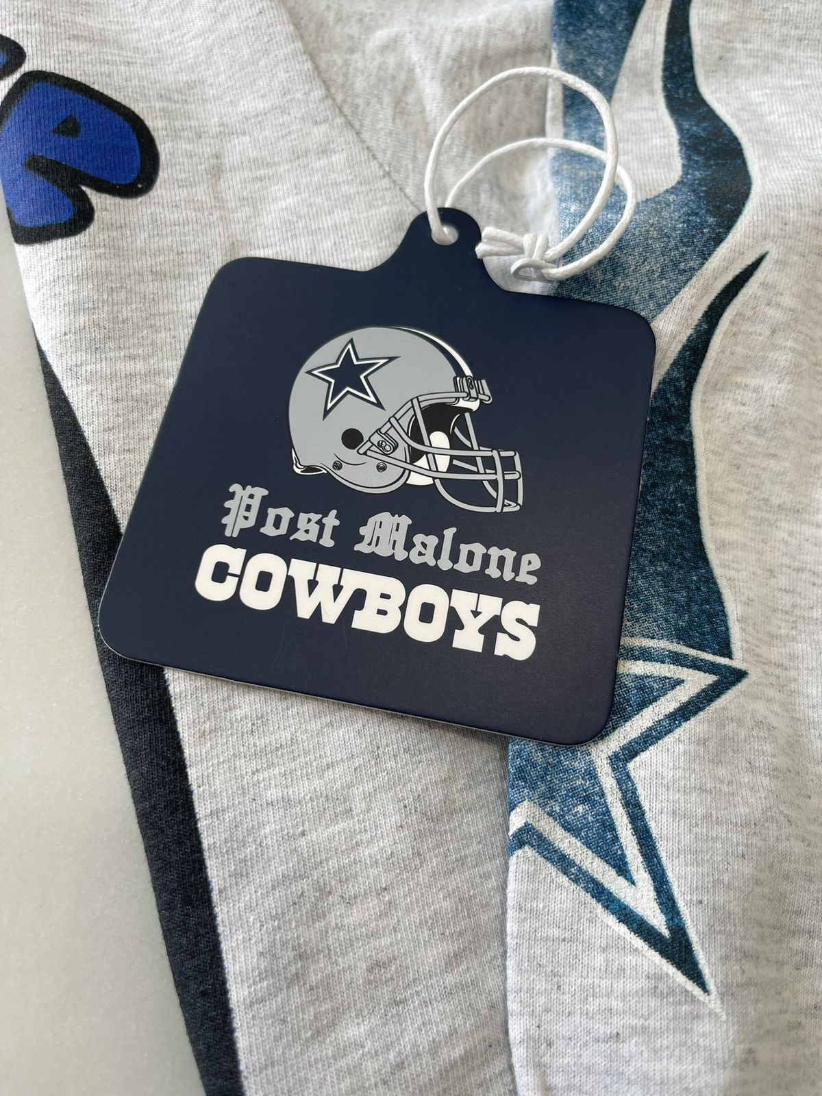 Rap Tees Post Malone + Dallas Cowboys Skeleton Long Sleeve Sz XL NEW Size US XL / EU 56 / 4 - 3 Thumbnail