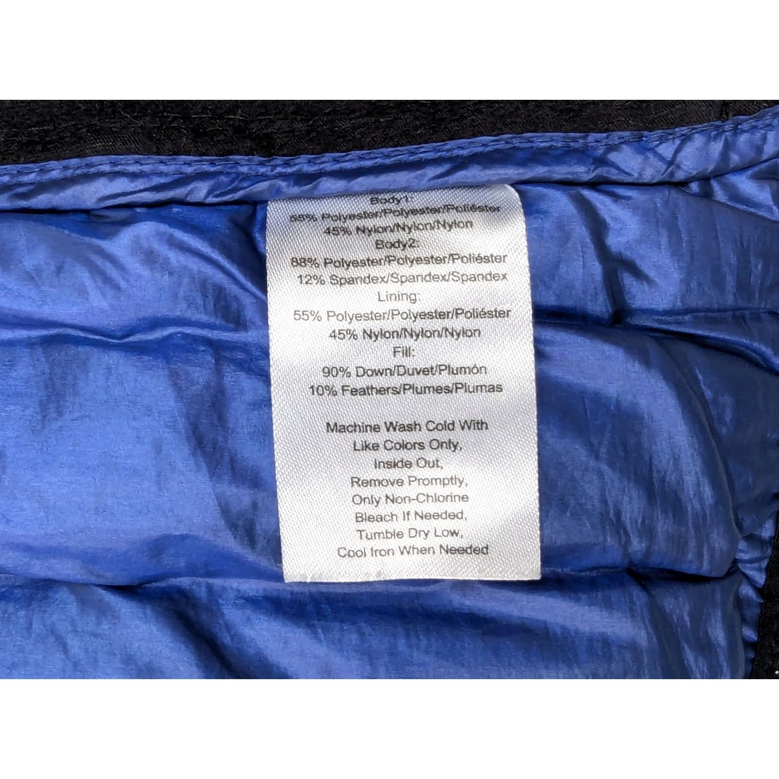 Calvin Klein Calvin Klein Performance Down Insulated Puffer Jacket Women M Blue Size M / US 6-8 / IT 42-44 - 3 Thumbnail