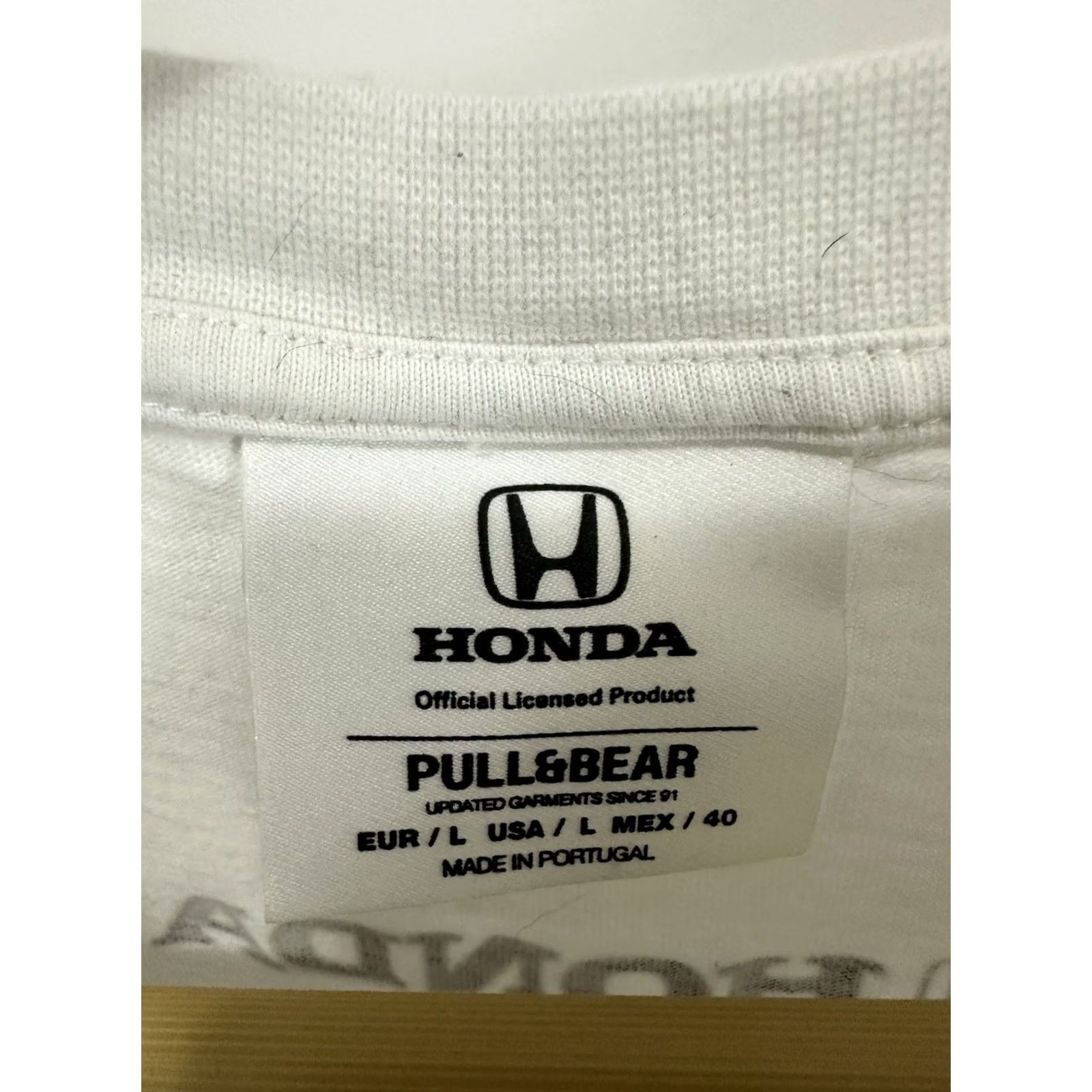 Honda Honda Civic SR 1996 Promo Doubled Sided Boxy Cropped T-Shirt Size L White Mens Short Sleeve Shirt Racing Car Street Style Size US L / EU 52-54 / 3 - 3 Thumbnail