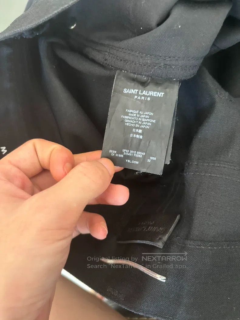 Saint Laurent Paris Saint Laurent Paris Jeans Size US 32 / EU 48 - 7 Thumbnail
