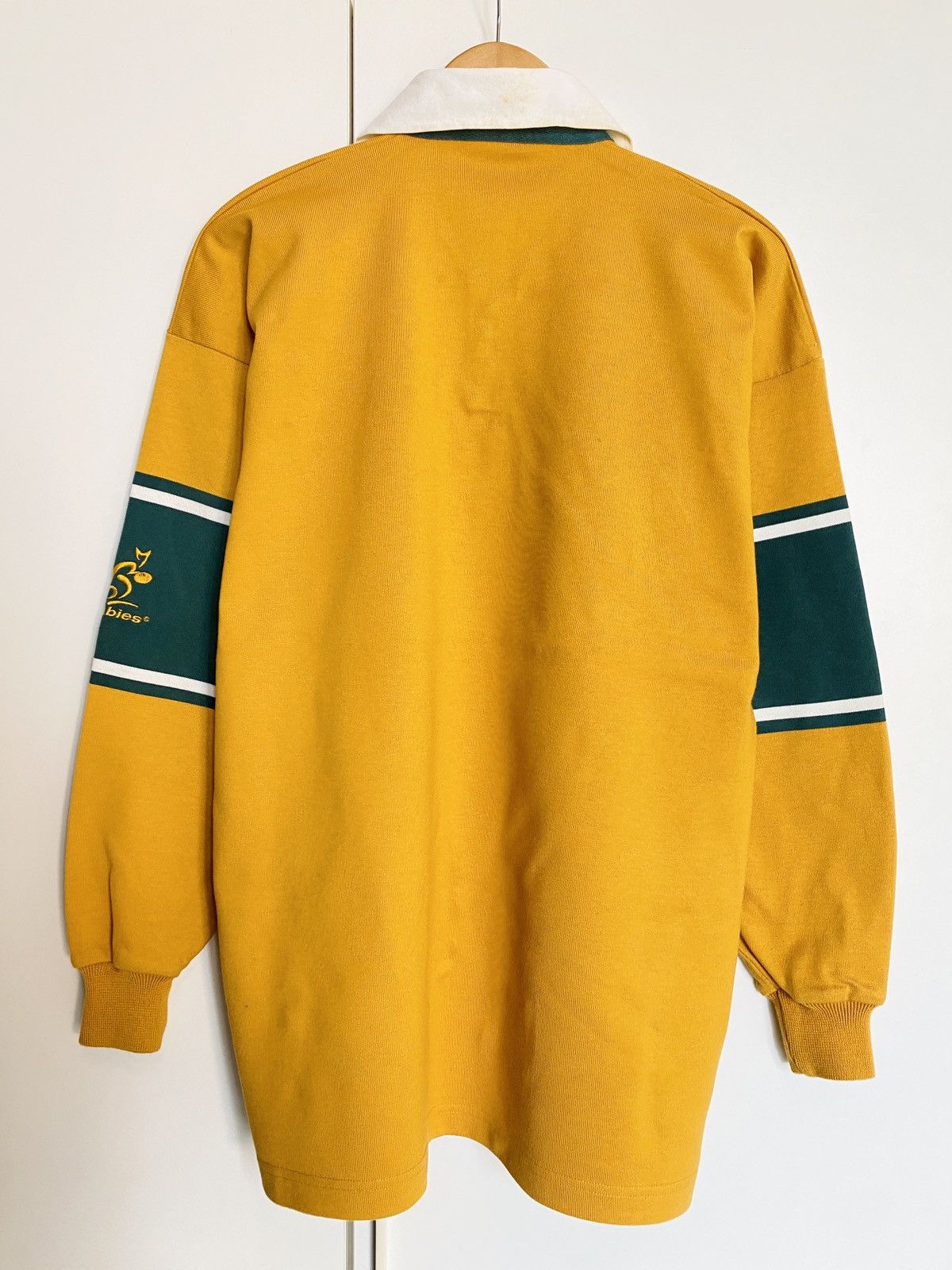 Canterbury of New Zealand × Vintage Vintage Canterbury Polo Rugby Shirt Australia Wallabies Size US M / EU 48-50 / 2 - 2 Thumbnail