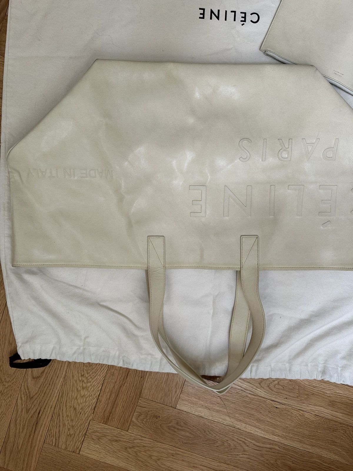Celine Old Celine Phoebe Philo Made in Tote bag Size ONE SIZE - 13 Thumbnail