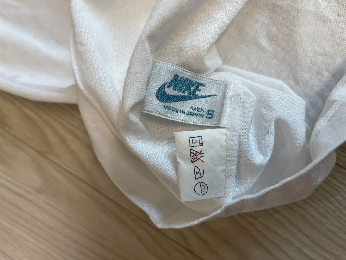 Nike Nike Blue Tag Japan Edition 80’s Vintage Polo Pique T-shir Size US S / EU 44-46 / 1 - 6 Thumbnail