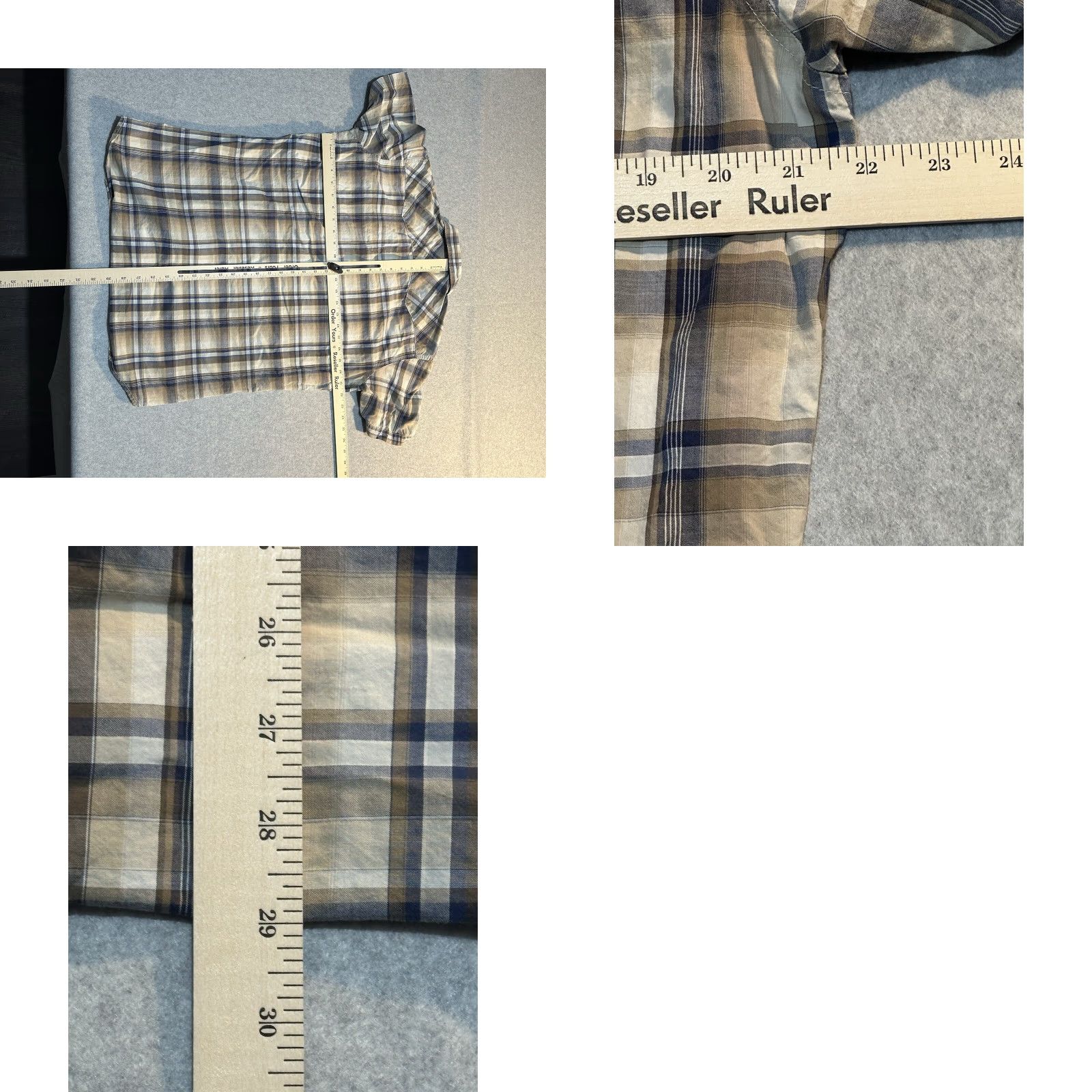 Wrangler Wrangler Retro Western Shirt Men's L 100% Cotton Pearl Snap Plaid Cowboy Front Pocket Long Sleeve Multicolor Classic Western Size US L / EU 52-54 / 3 - 8 Thumbnail