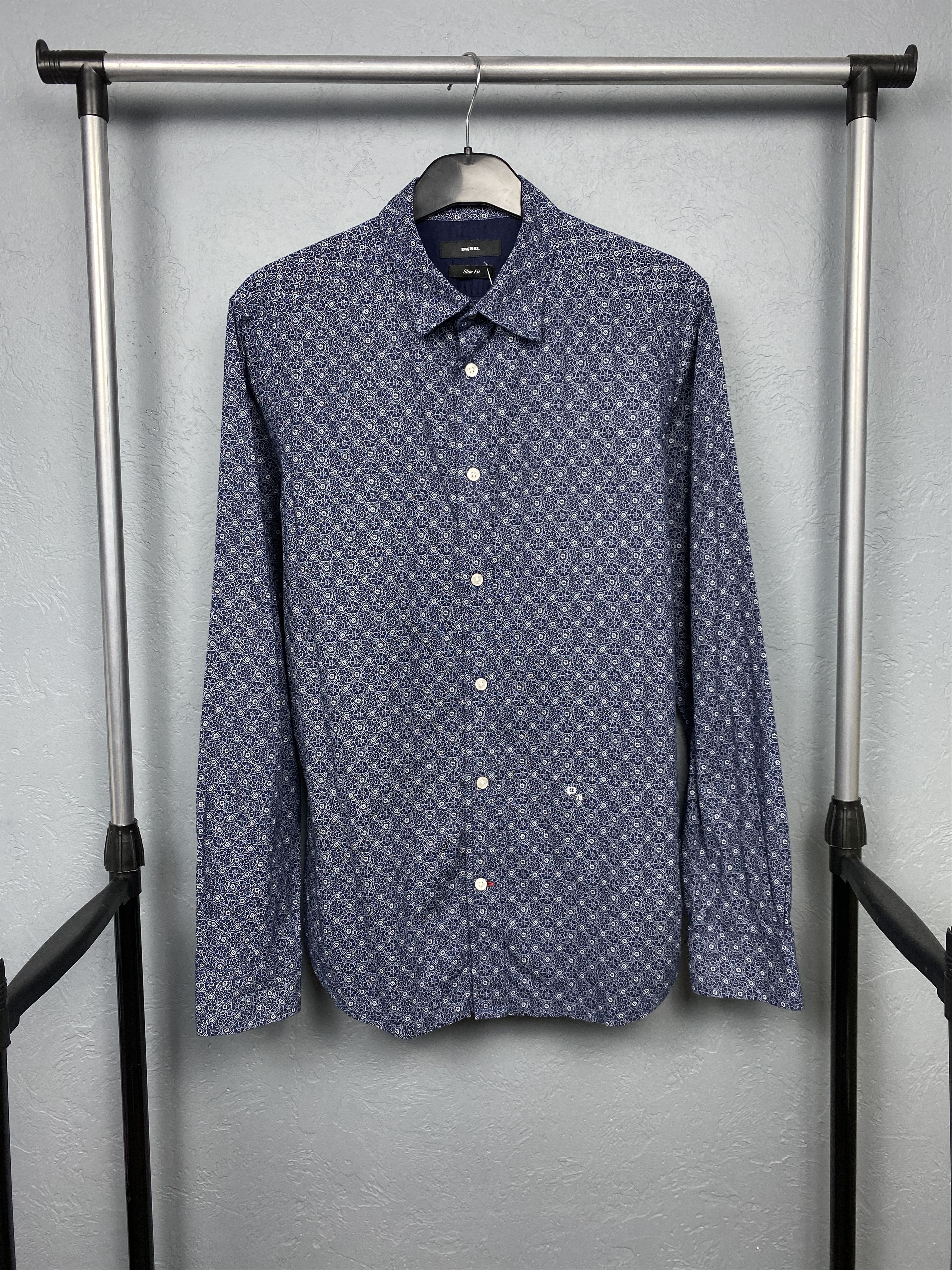 Diesel Diesel Vintage Mens Long Sleeve Shirt Size US L / EU 52-54 / 3 - 1 Thumbnail