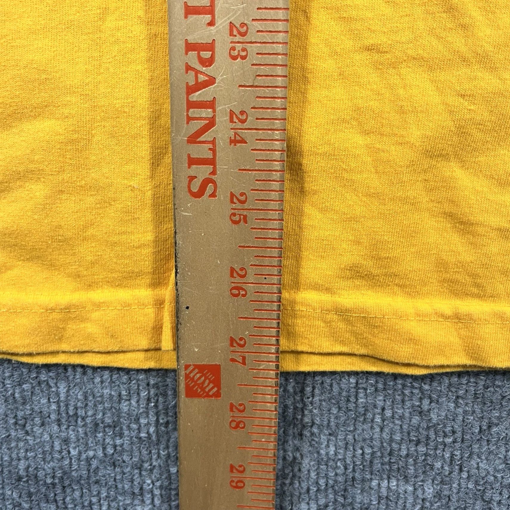 Gildan VINTAGE Kobe Shaq Lakers Shirt M Men's T-Shirt Yellow 2000s All Seasons Double-Sided 2002 Playoffs It’s All Good Sports Shirt Men Size US M / EU 48-50 / 2 - 8 Thumbnail