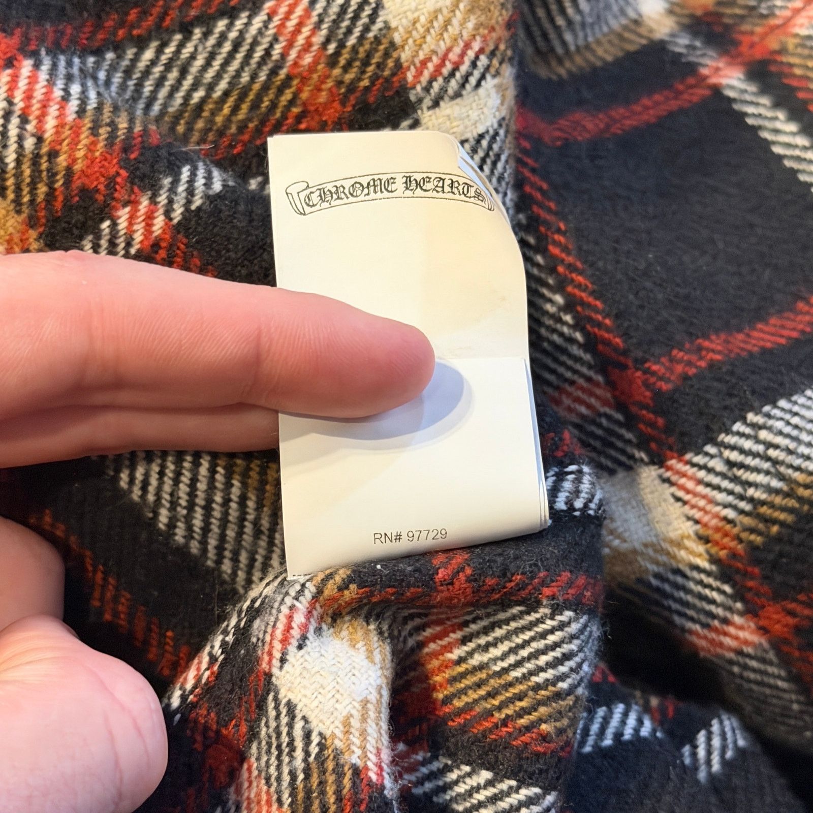 Chrome Hearts Chrome Hearts Flannel Work Dog Shirt Size US XL / EU 56 / 4 - 8 Thumbnail