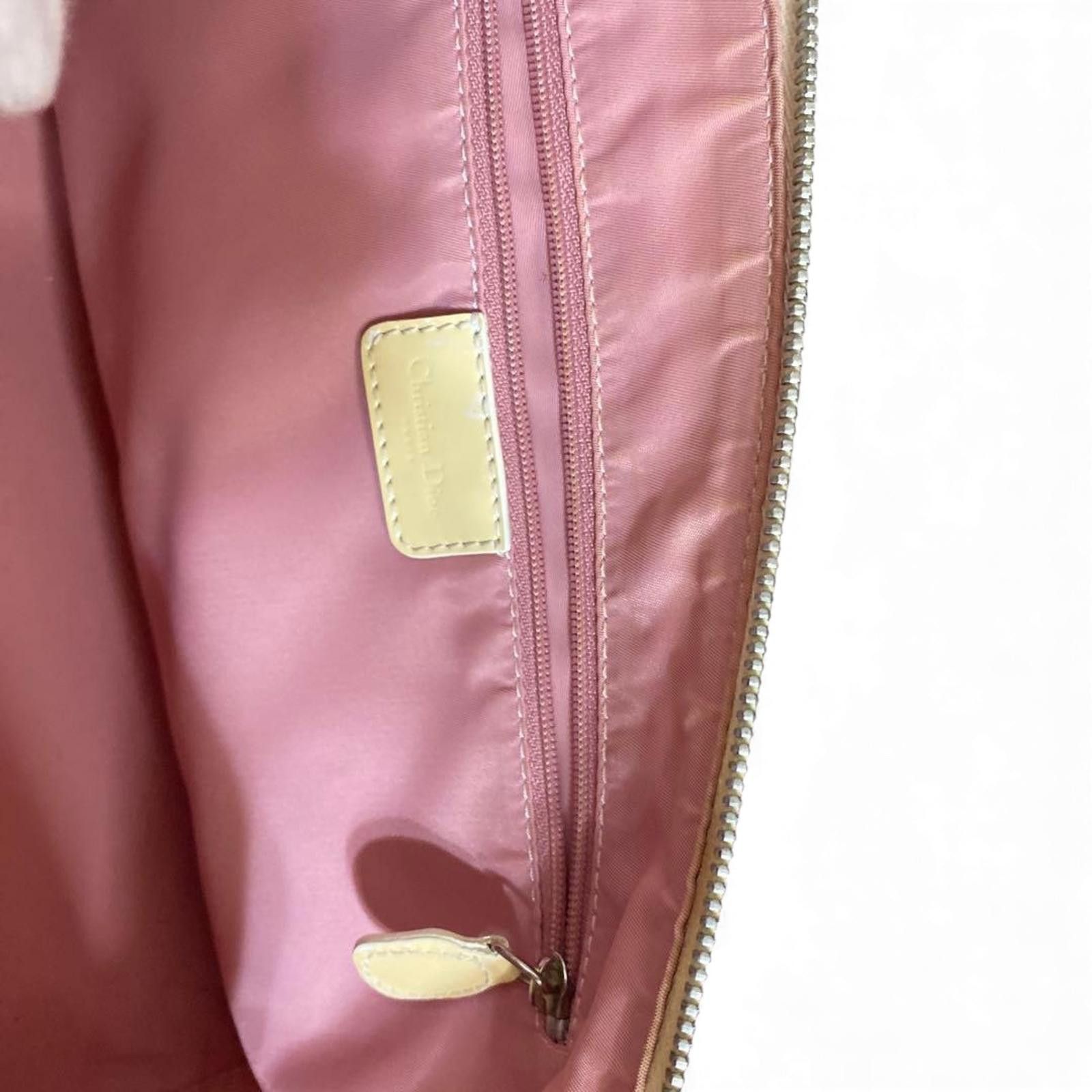 Other Dior - Pink Monogram Satchel Bag Floral Butterfly Size ONE SIZE - 8 Thumbnail