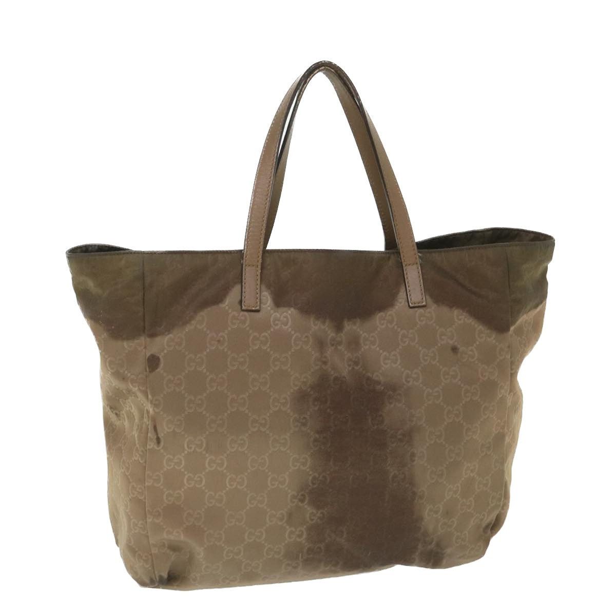 Gucci GUCCI GG Canvas Tote Bag Brown Size ONE SIZE - 2 Thumbnail