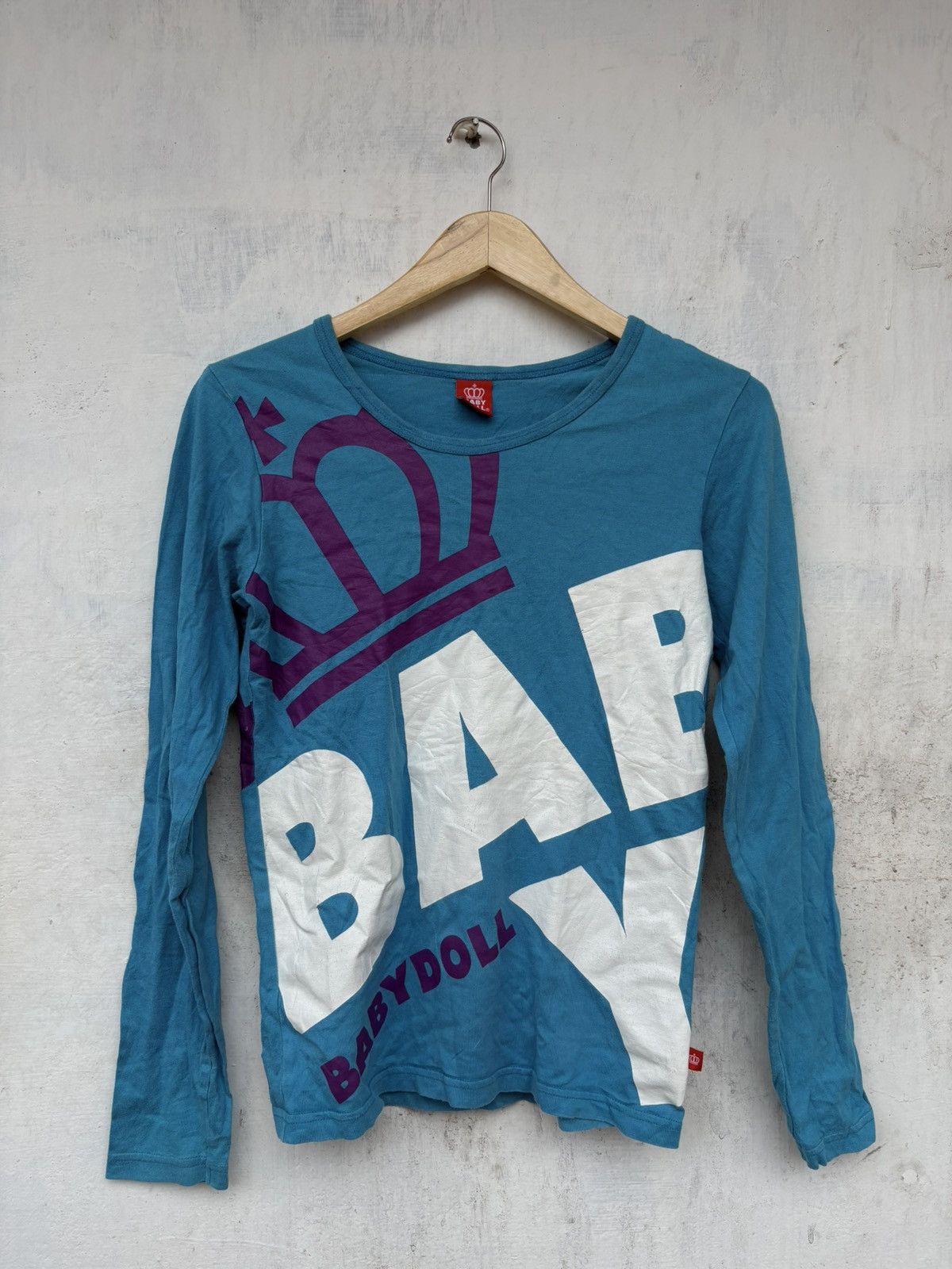 Japanese Brand Babydoll Poem Longsleeve Japanese Brand Size US M / EU 48-50 / 2 - 1 Thumbnail