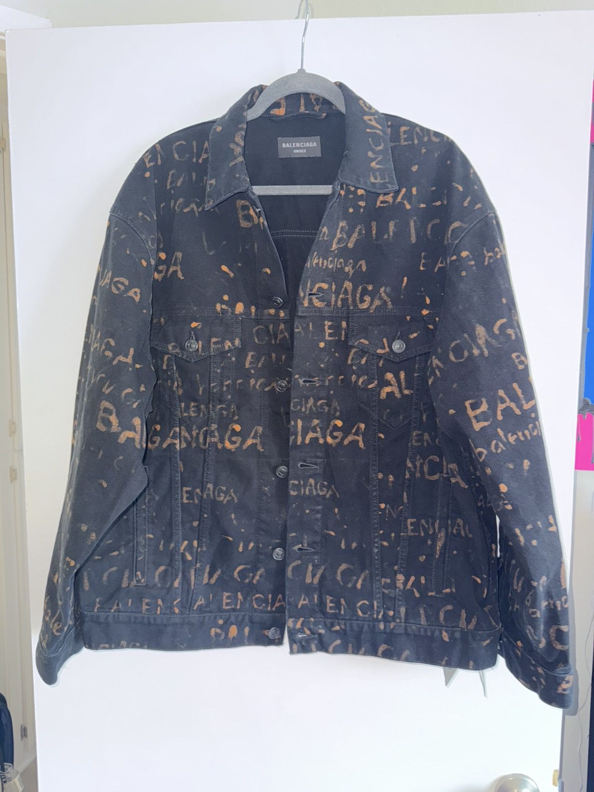 Balenciaga Balenciaga Denim Jacket Size US S / EU 44-46 / 1 - 1 Thumbnail