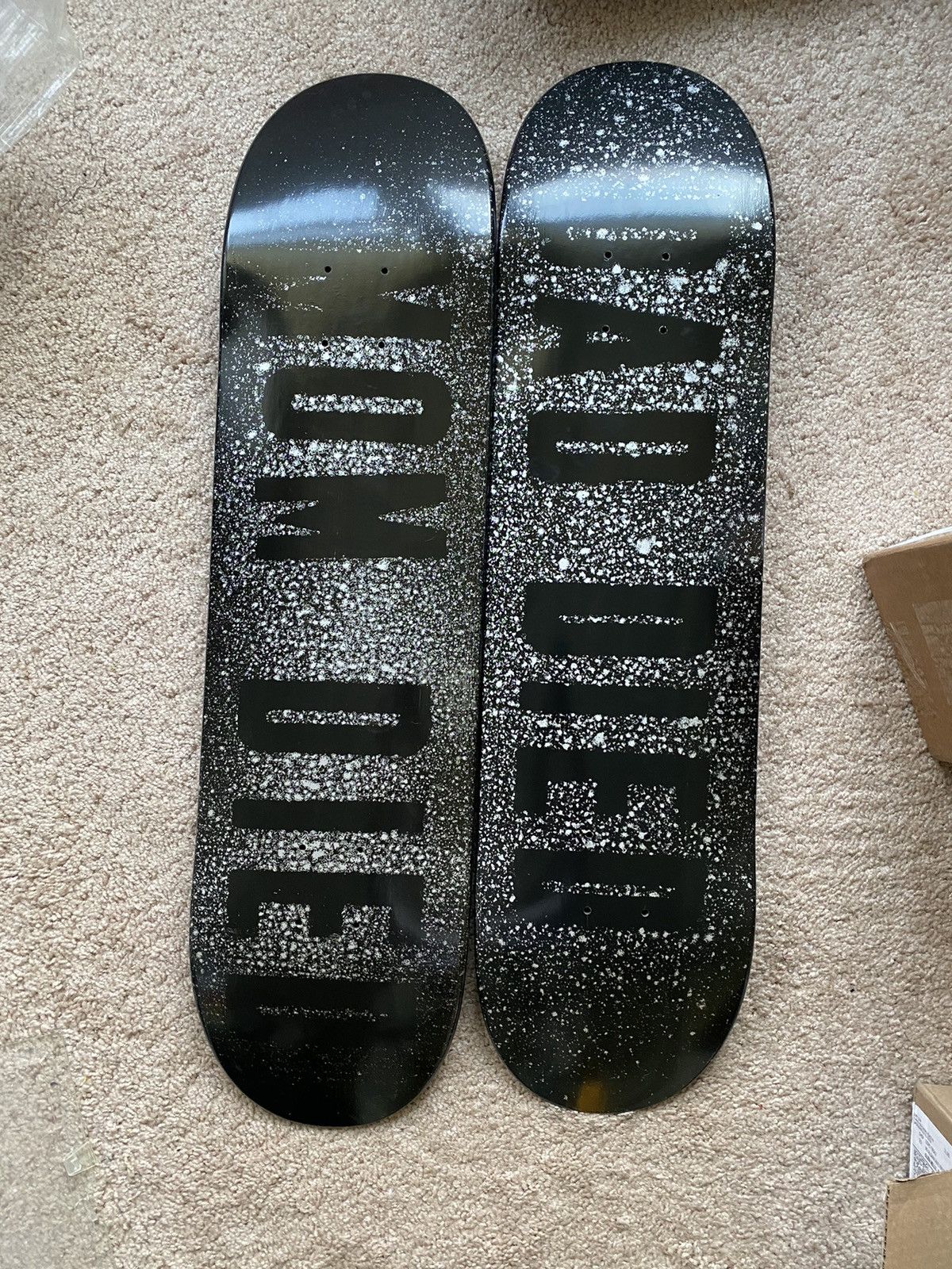 Supreme Supreme x Mark Flood Mom Dad Died skatedeck set of 2 2014 Size ONE SIZE - 8 Thumbnail