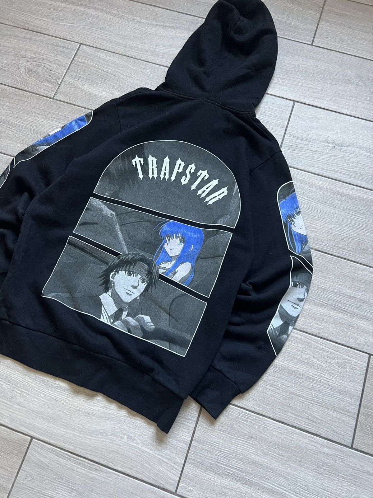 Anime Trapstar London Hunter Anime Big Logo Hoodie Y2K Size US M / EU 48-50 / 2 - 6 Thumbnail
