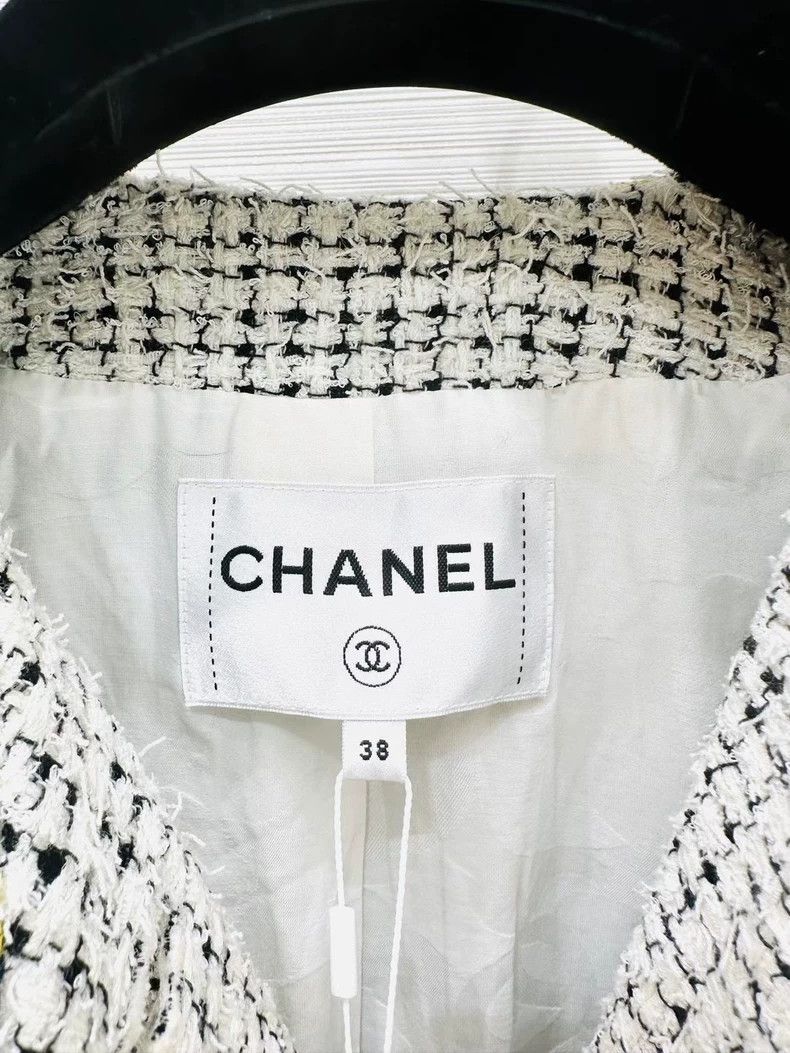 Chanel Chanel Tweed woven coat Size XS / US 0-2 / IT 36-38 - 5 Thumbnail