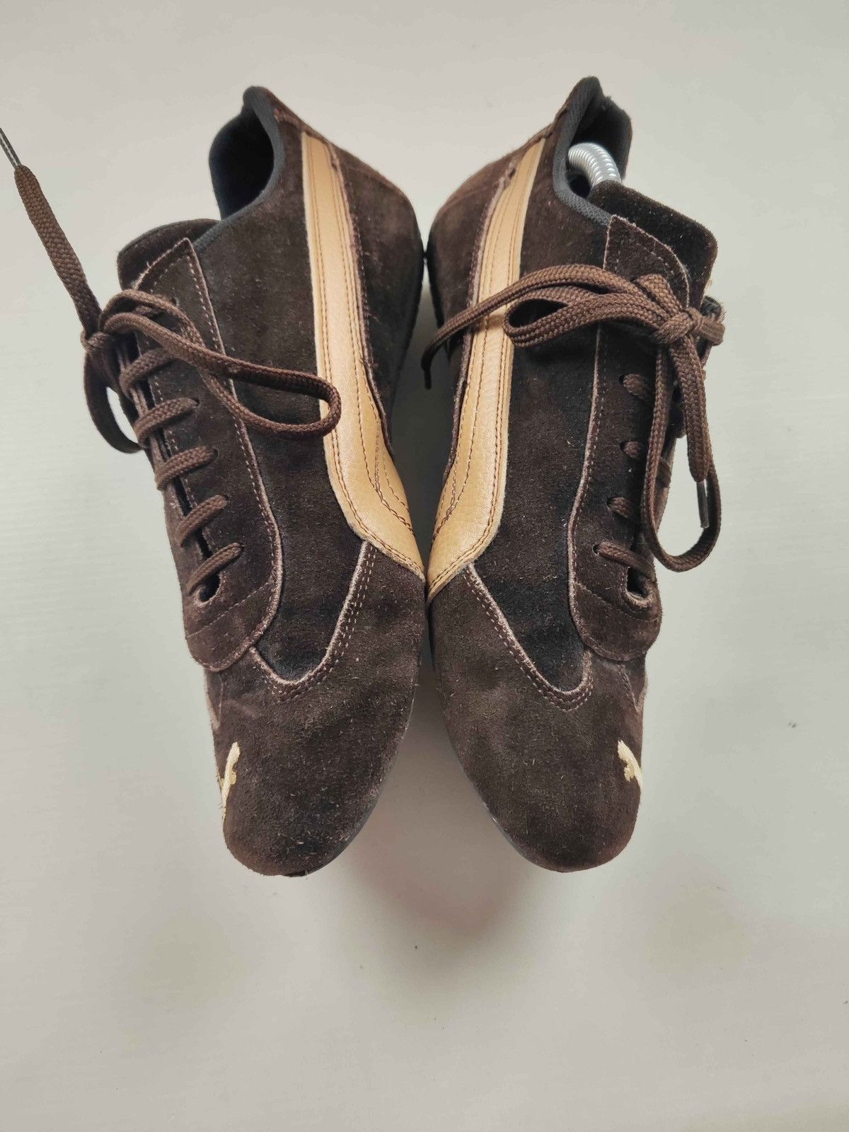 Puma Crazy Insane Vintage Puma Speedcat Brown Low Top Sneakers Size US 6 / IT 36 - 4 Thumbnail