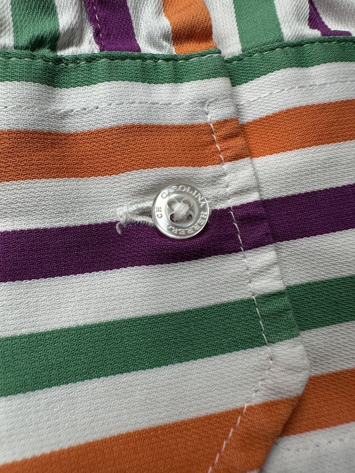 Carolina Herrera Carolina Herrera CH Striped Cotton Shirt | Portugal | Size 8 Size S / US 4 / IT 40 - 10 Thumbnail