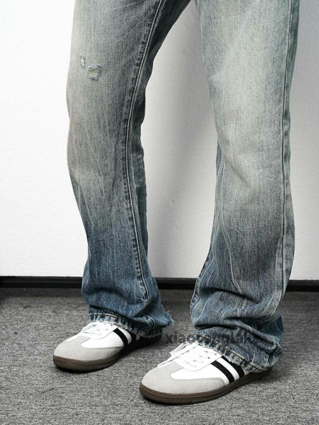 Jean × Vintage washed faded y2k skate hiphop yuppie jeans Size US 30 / EU 46 - 7 Thumbnail