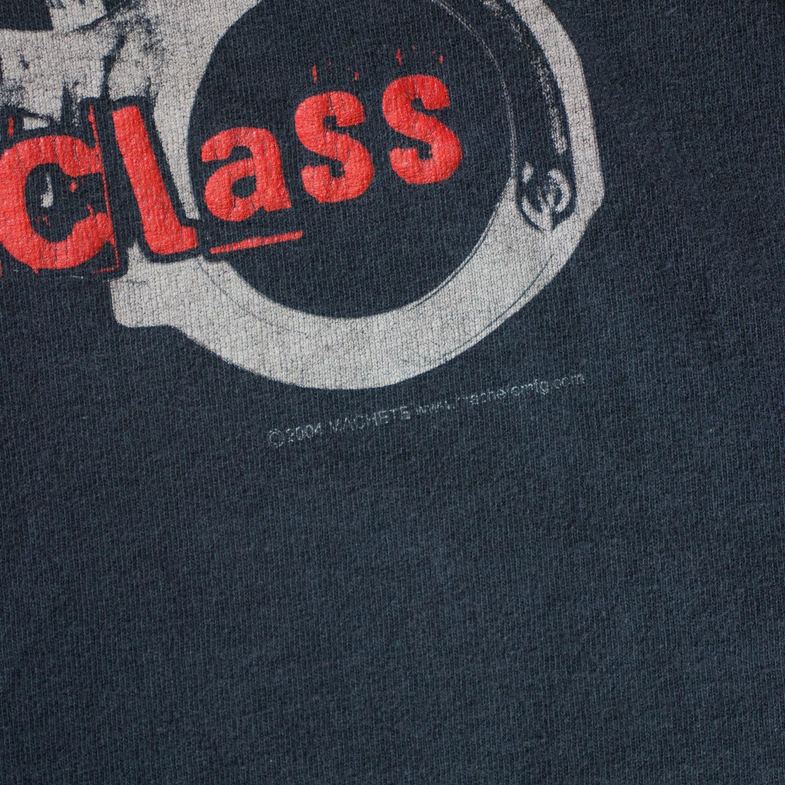 Vintage 2004 The Casualties Criminal Class Tee Size US M / EU 48-50 / 2 - 2 Thumbnail