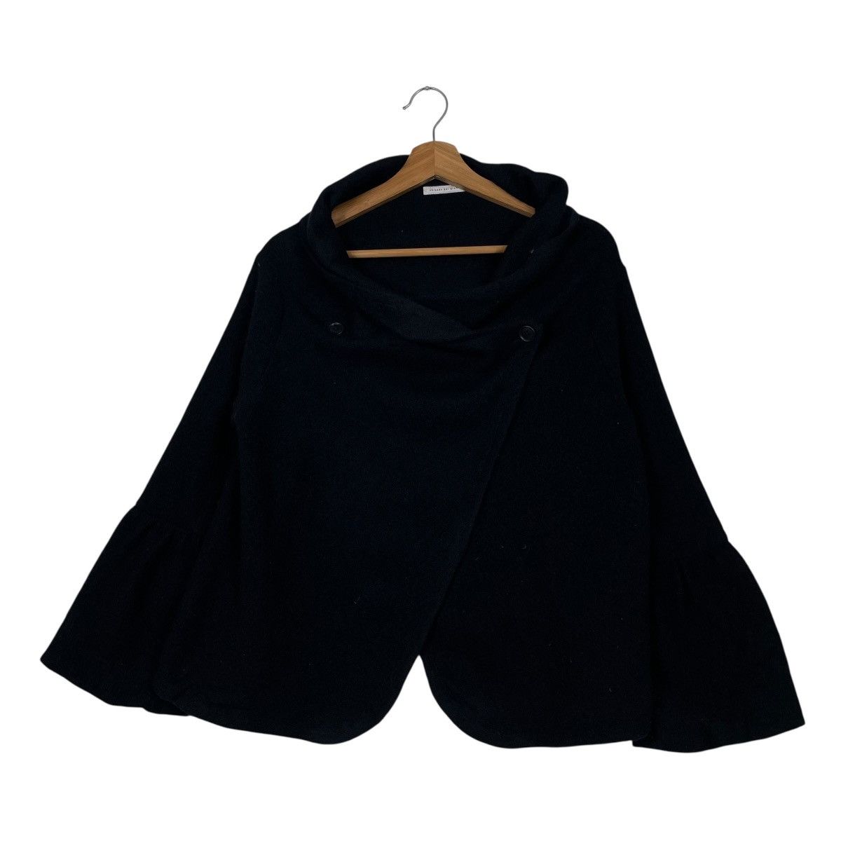Other Verseau Par Gramme's Wool Poncho Cape Jacket Size M / US 6-8 / IT 42-44 - 1 Thumbnail