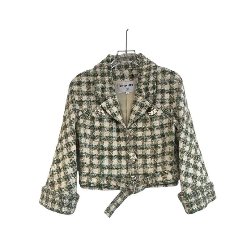 Chanel Spring Autum Colorblock Jacket 0089