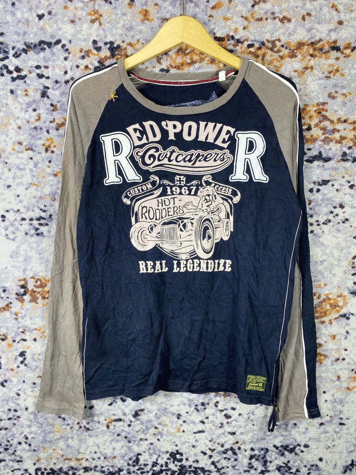 Japanese Brand The Brave Wisdom MoveAhead JeamOfGreat Y2k Style Long sleeve Size US L / EU 52-54 / 3 - 1 Thumbnail
