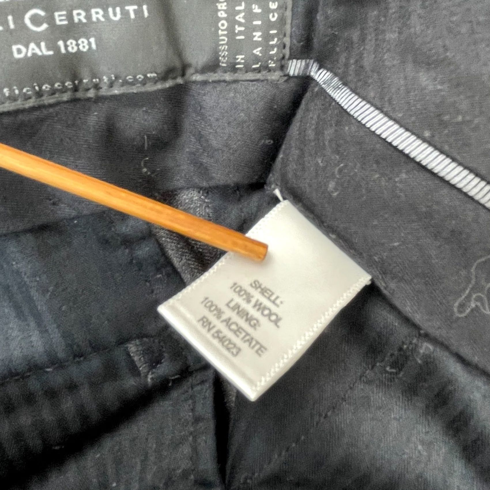 Banana Republic Banana Republic Mens Pants Gray 32x32 Dress Tailored Slim Fit Lined Straight Leg Size US 32 / EU 48 - 5 Thumbnail