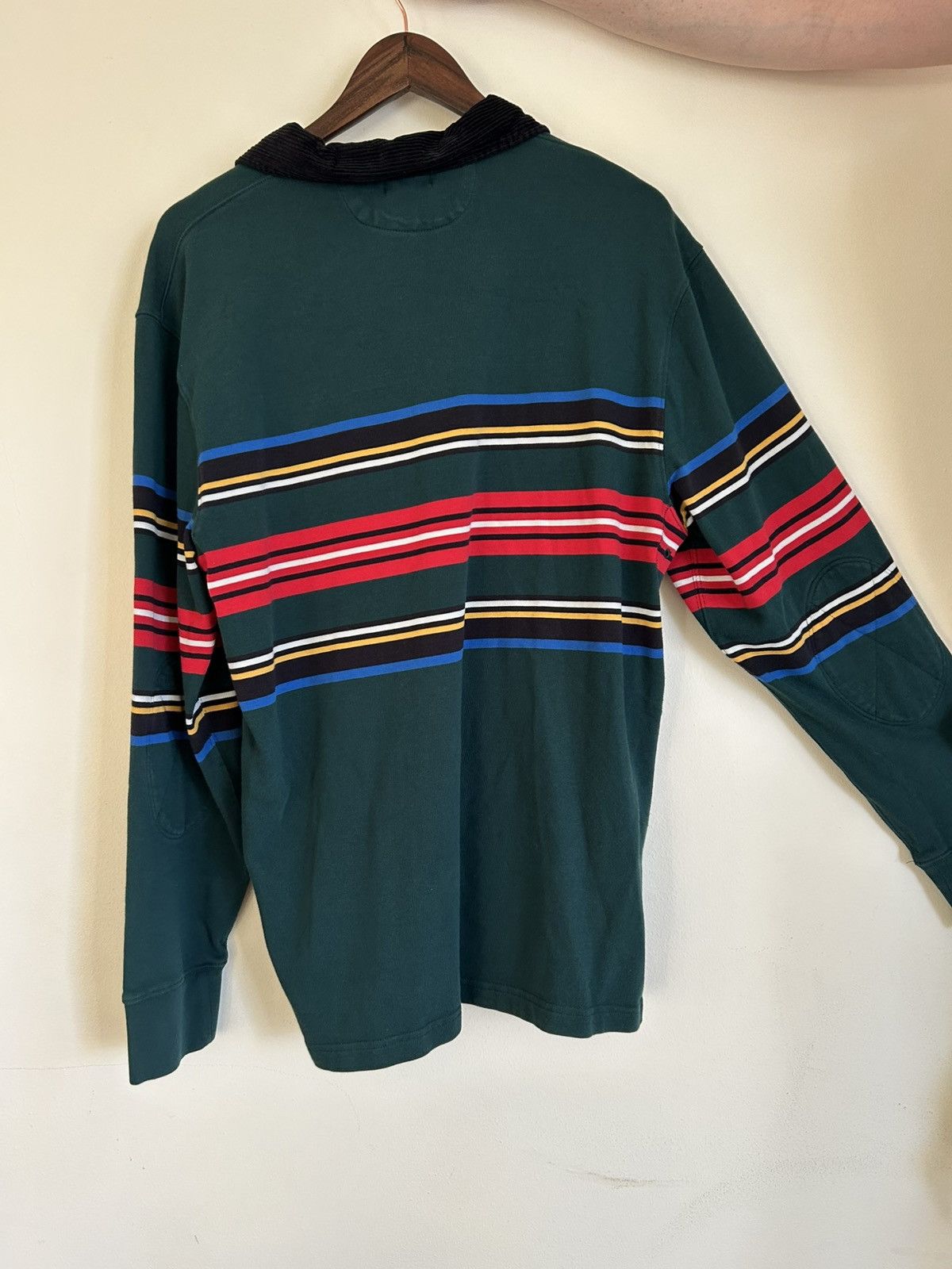 J.Crew J. Crew Men's Long Sleeve Rugby Polo Size US L / EU 52-54 / 3 - 3 Thumbnail