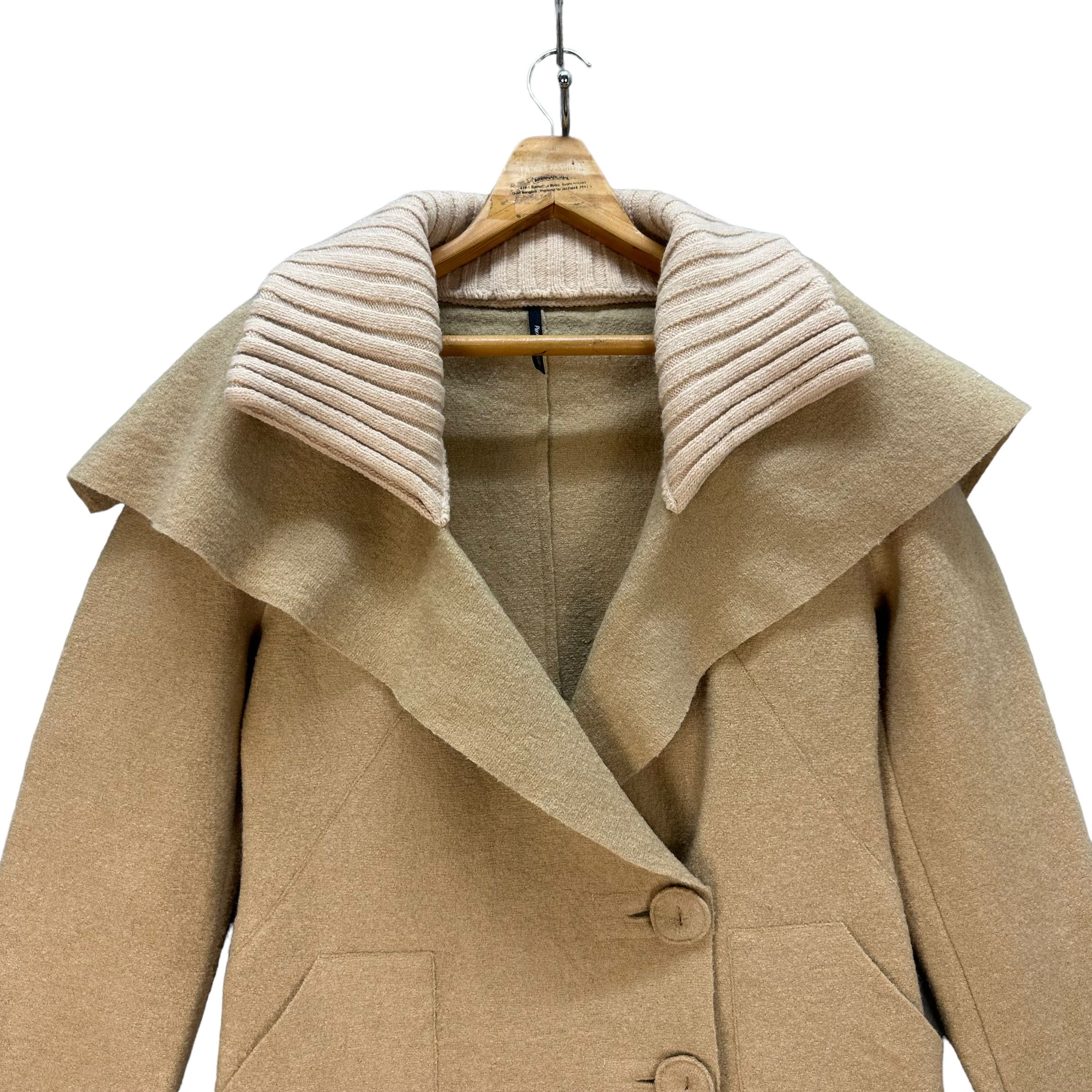 Other PIER ANTONIO GASPARI SHAWL WOOL LONG COAT #8302-002 Size M / US 6-8 / IT 42-44 - 2 Thumbnail
