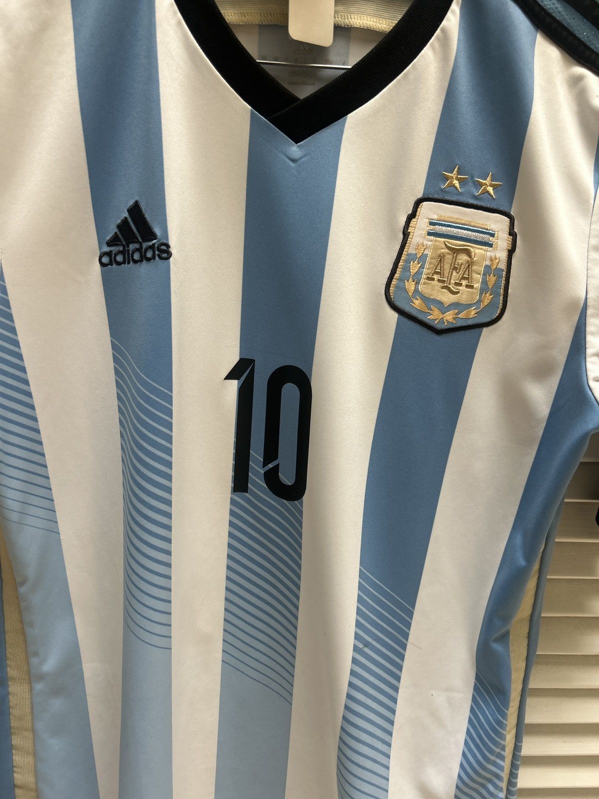 Adidas Argentina 2014 Leo messi 🇦🇷 Size US S / EU 44-46 / 1 - 2 Thumbnail