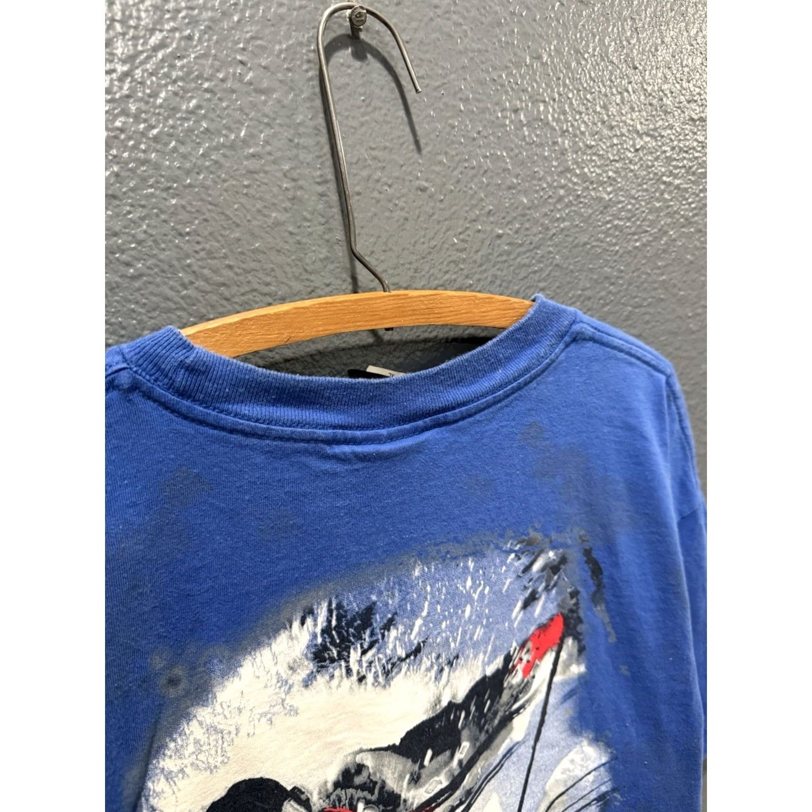 Marlboro VINTAGE Marlboro Shirt XL Blue Cotton 90s Ski Mens Size US XL / EU 56 / 4 - 3 Thumbnail