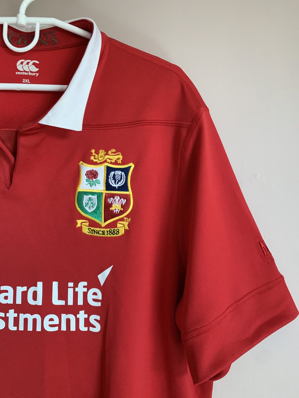 Canterbury of New Zealand British and Irish Lions Rugby Union Shirt Canterbury Sz XXL Size US XXL / EU 58 / 5 - 4 Thumbnail