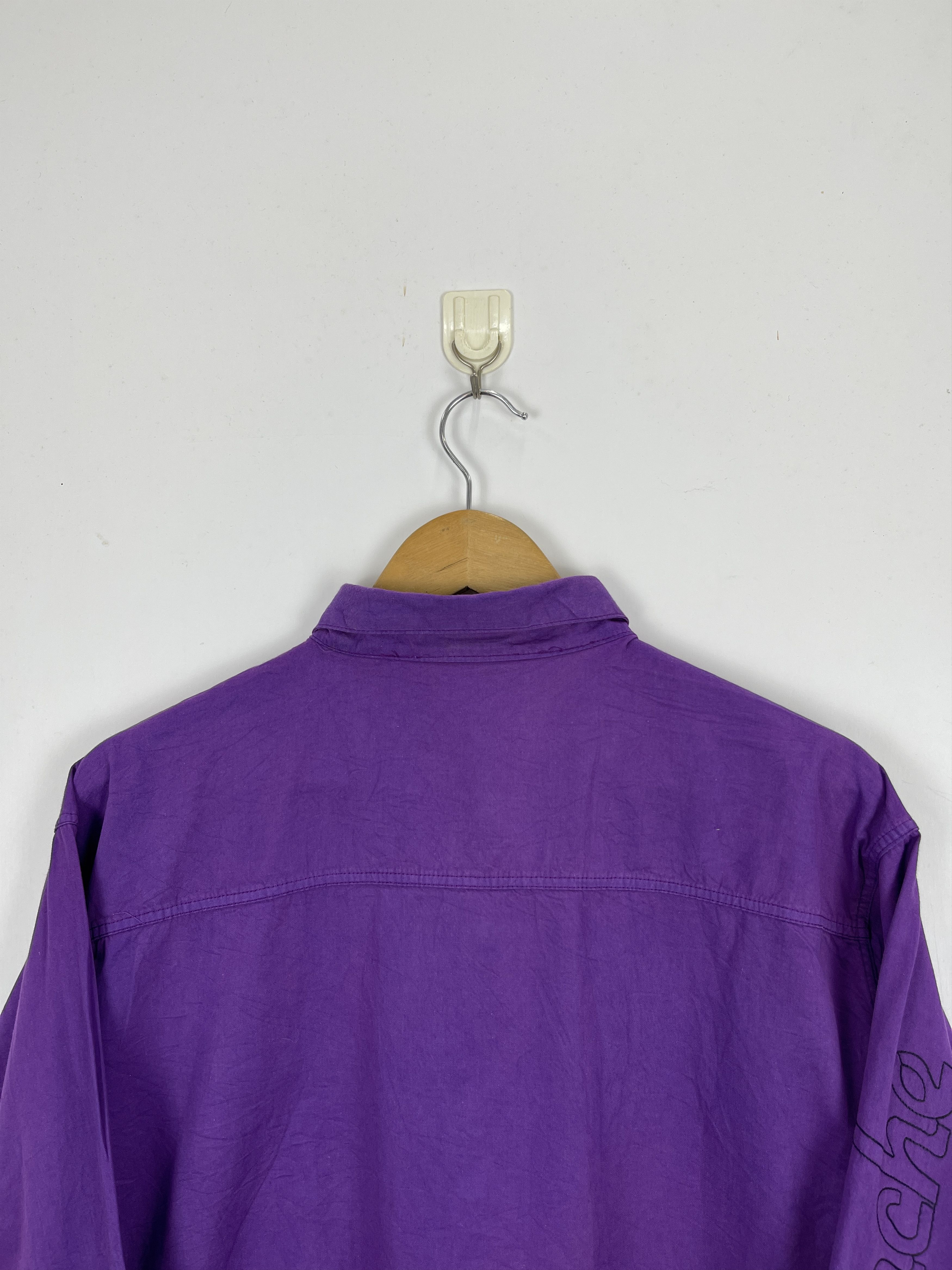 Designer × Vintage Vintage Naf Naf Paris Embroidered Button Up Shirt TA0409 Size US XL / EU 56 / 4 - 4 Thumbnail