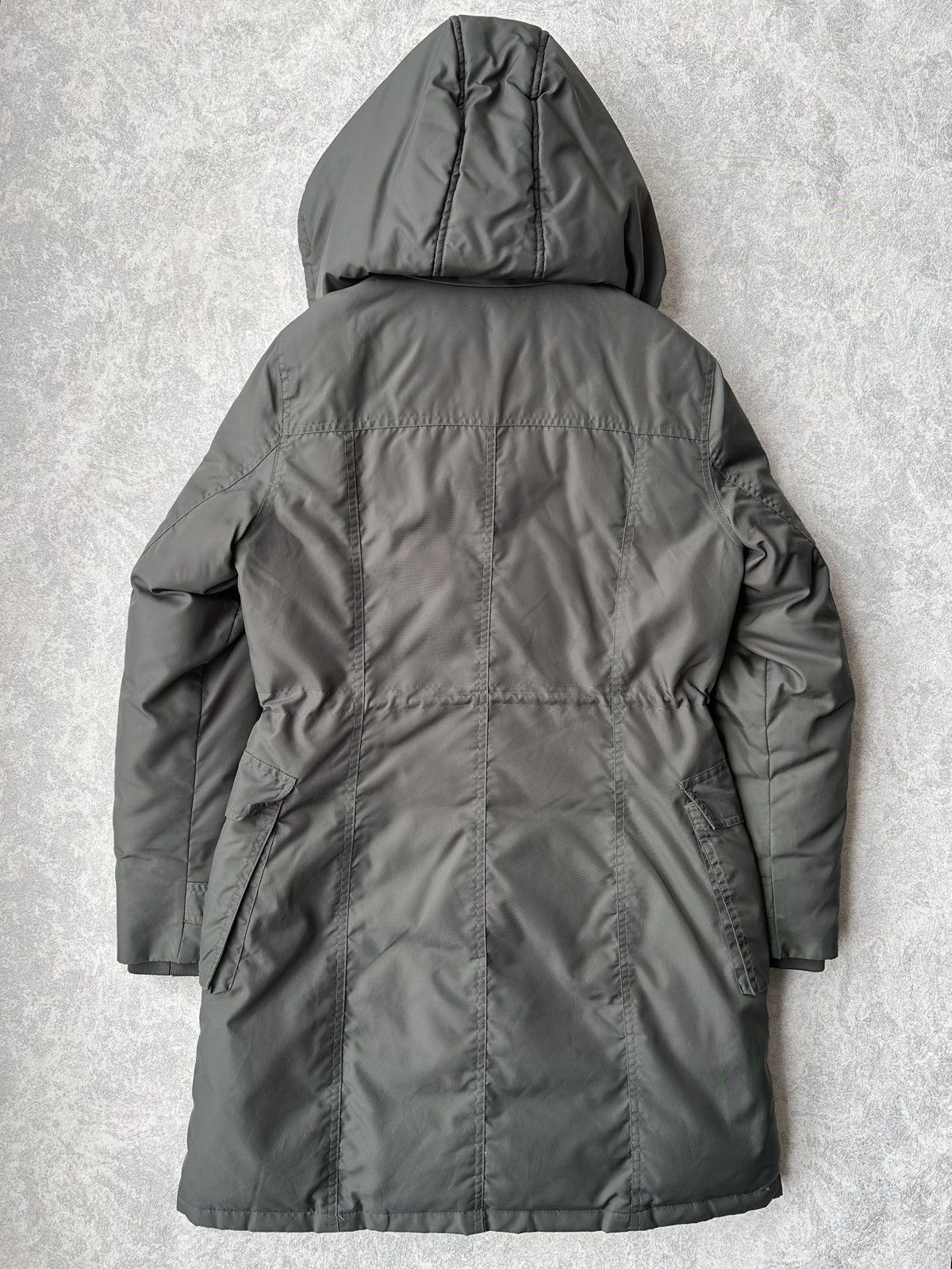 Burberry Burberry Brit Fur Ski Down Nova Check Parka Jacket Size L / US 10 / IT 46 - 8 Thumbnail
