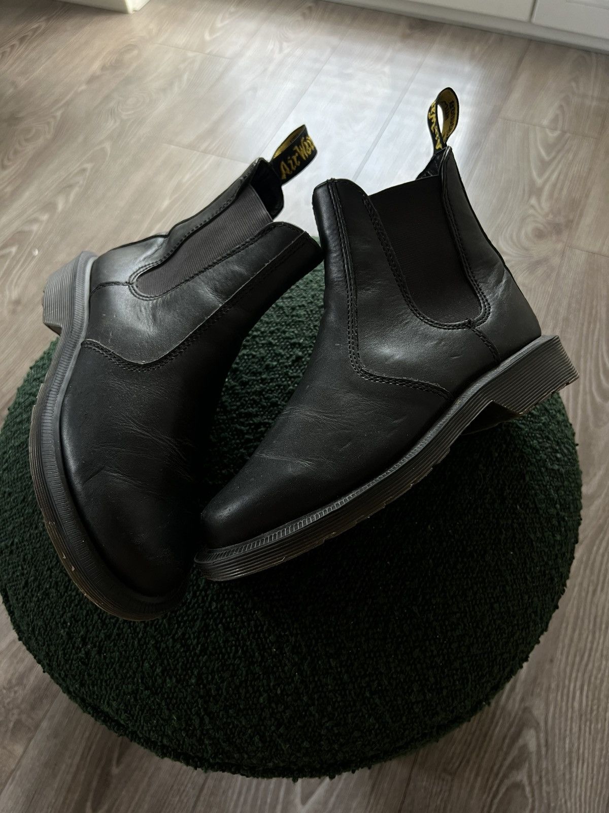 Dr. Martens × Japanese Brand ‼️Vintage Leather High Dr.Martens Laura Air Fly Boots‼️ Size US 5 / IT 35 - 6 Thumbnail