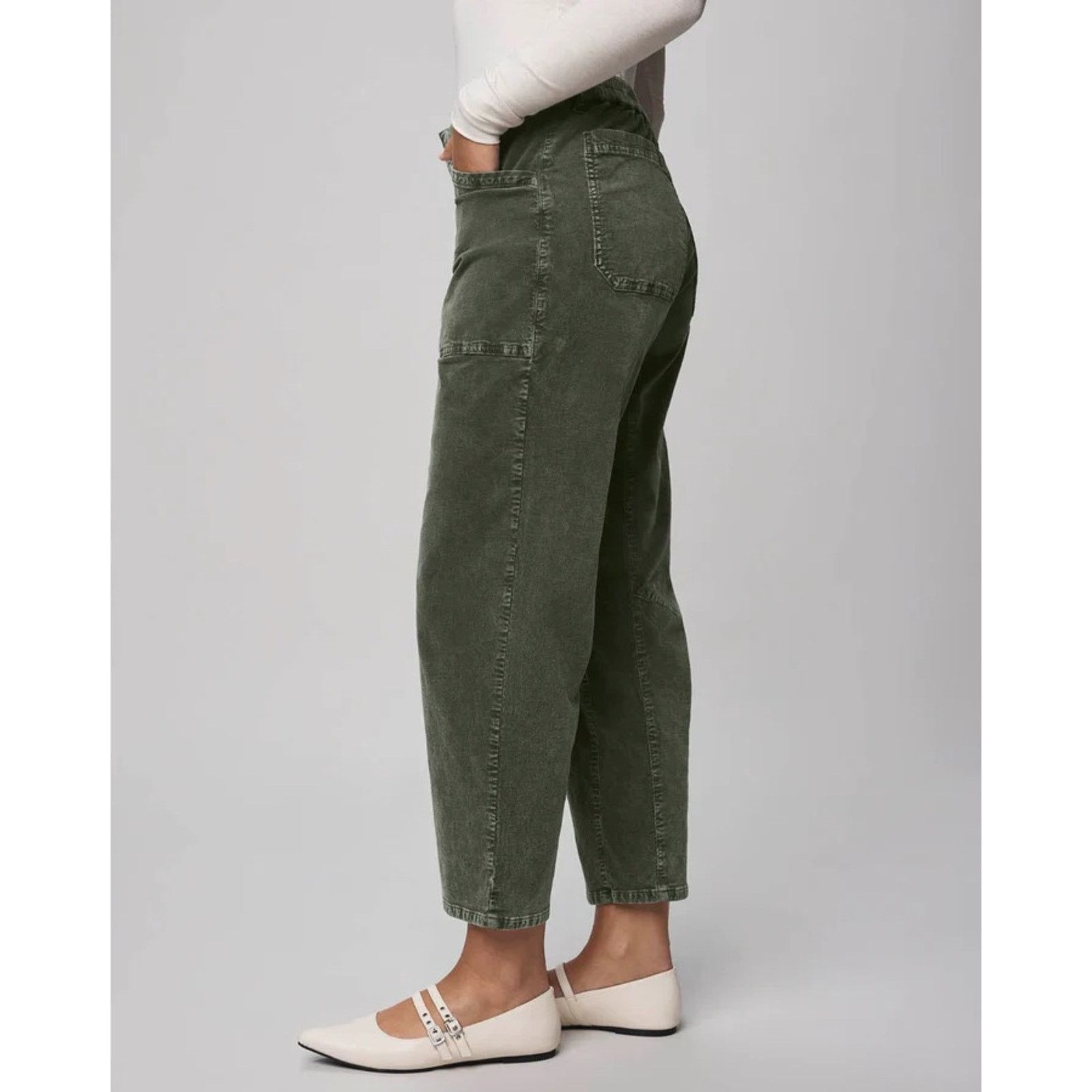 Splendid Splendid Women Corduroy Cotton Carissa Cargo Pants Size M Size 32" / US 10 / IT 46 - 3 Thumbnail