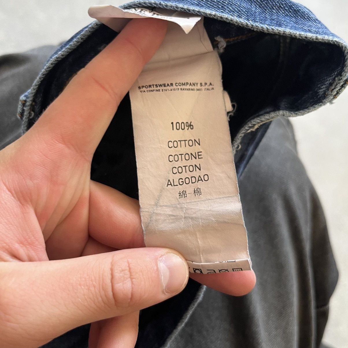 Stone Island STONE ISLAND Jeans Wash Blue Denim Vintage Y2k Affliction Size US 32 / EU 48 - 13 Thumbnail