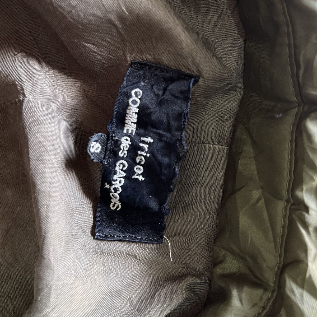 Comme des Garcons × Rei Kawakubo × Tricot Comme des Garcons Distressed Comme Des Garcons Rei Kawakubo Long Coat Size US S / EU 44-46 / 1 - 20 Thumbnail