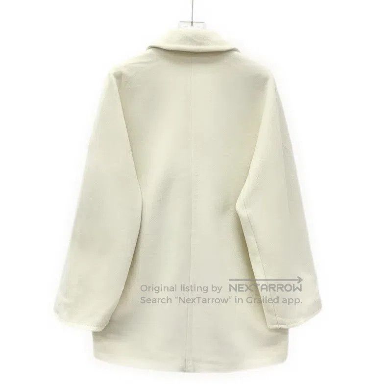 Other Max Mara Beige Wool Reversible Double Breasted Long-Sleeve Size S / US 4 / IT 40 - 2 Thumbnail
