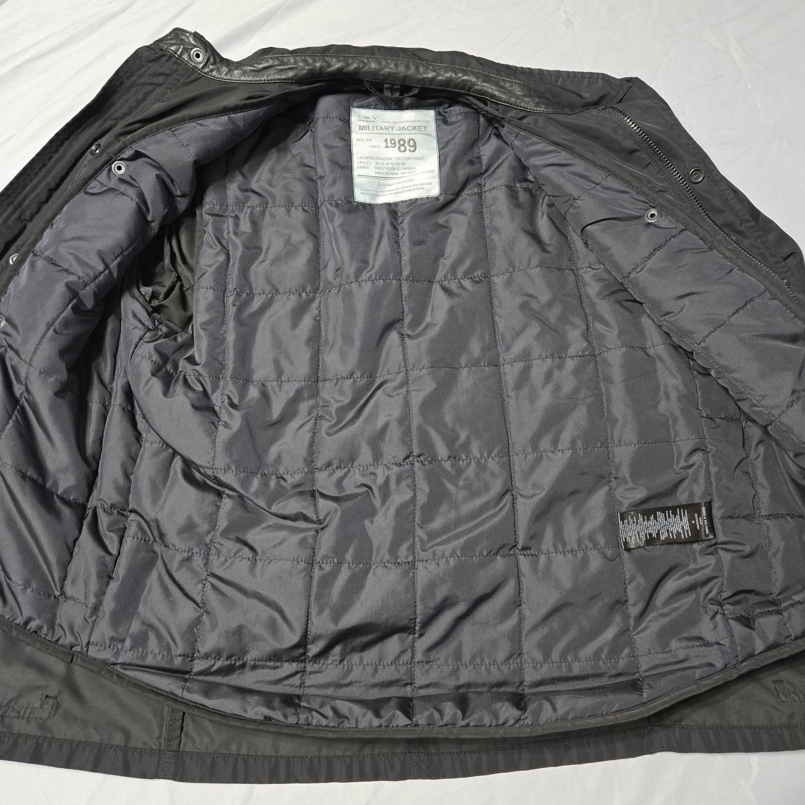 Zadig & Voltaire Zadig & Voltaire Sz Medium Womens Black Military Jacket Size M / US 6-8 / IT 42-44 - 4 Thumbnail