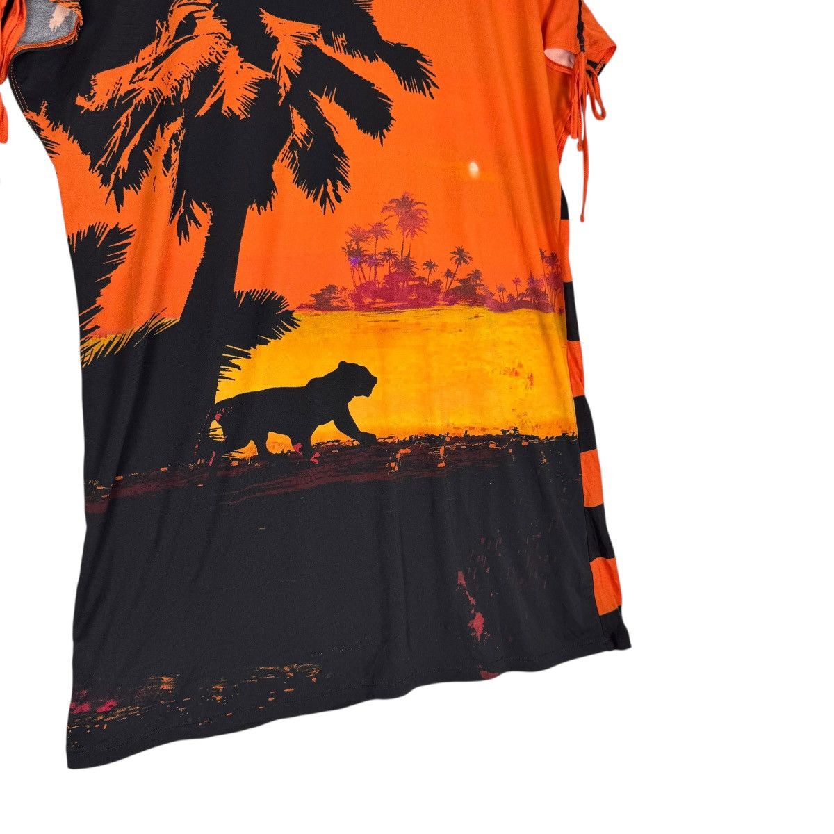 Krizia ❄️EVEX KRIZIA HARIMAU LOOK SUNSET WOMEN SLEEVELESS Size M / US 6-8 / IT 42-44 - 4 Thumbnail